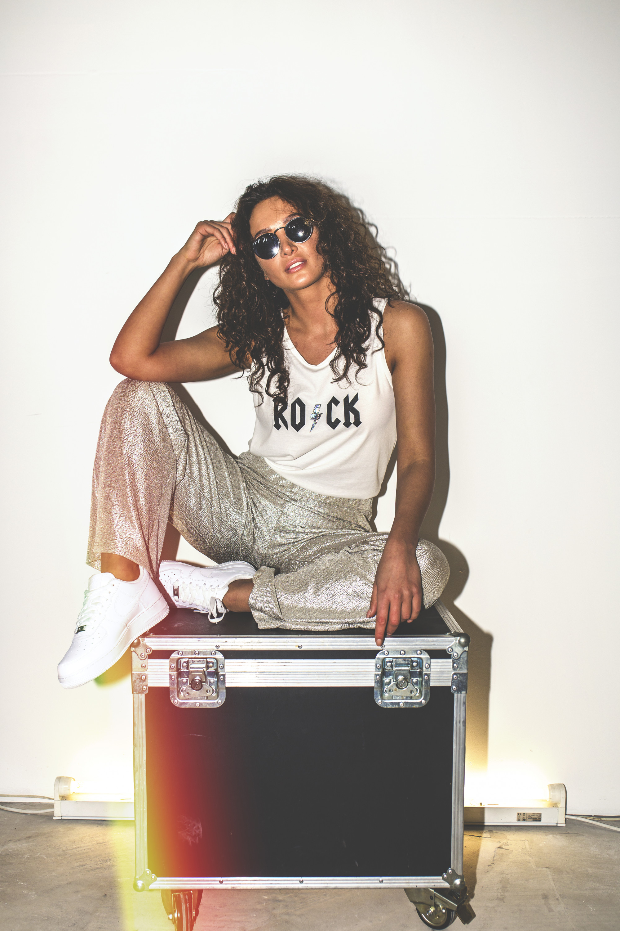 Endalaus Moonsilver pants Rock top
