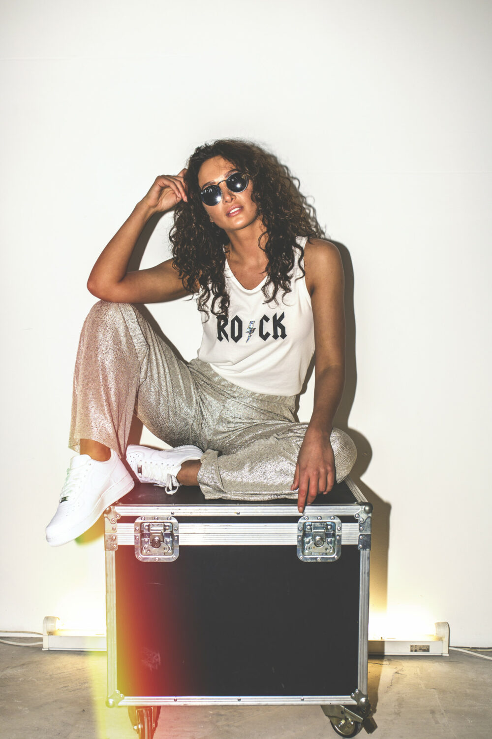 Endalaus Moonsilver pants Rock top
