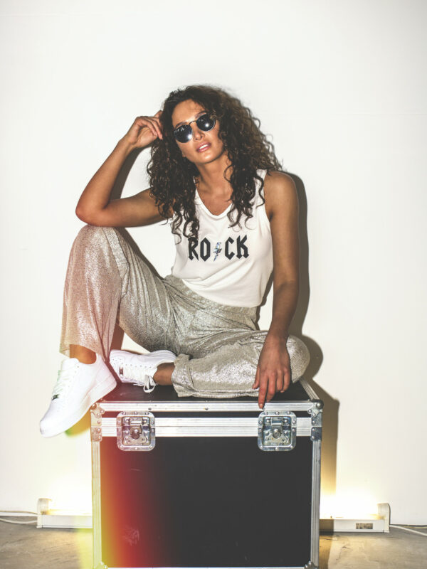 Endalaus Moonsilver pants Rock top