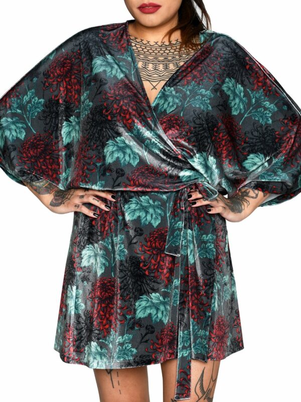 Heartbeatink Oriental Wrap Dress