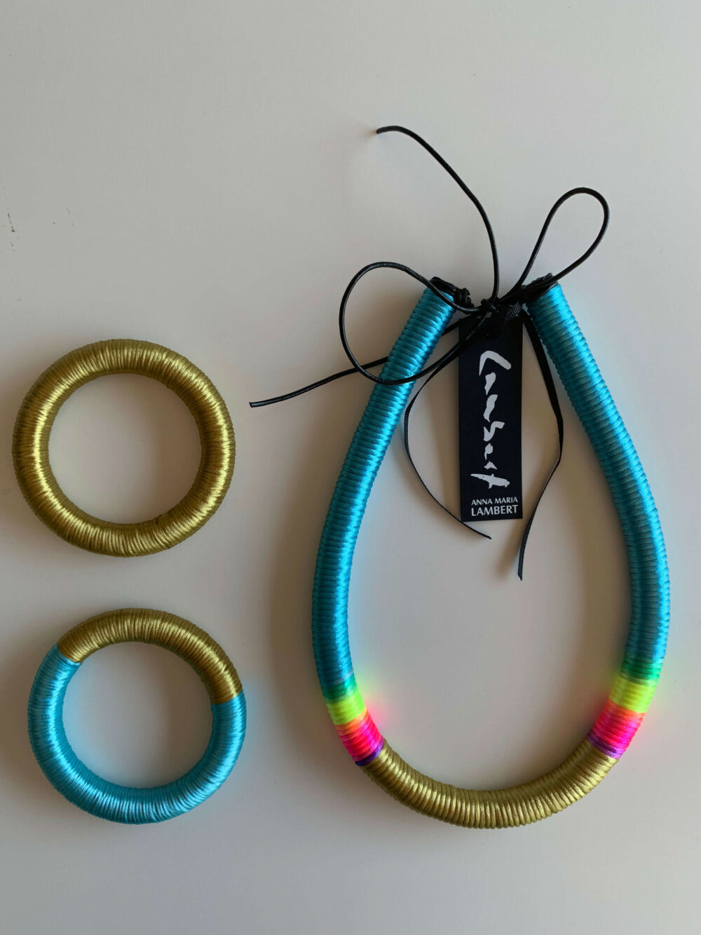 Rainbow Necklace by Anna Maria Lambert