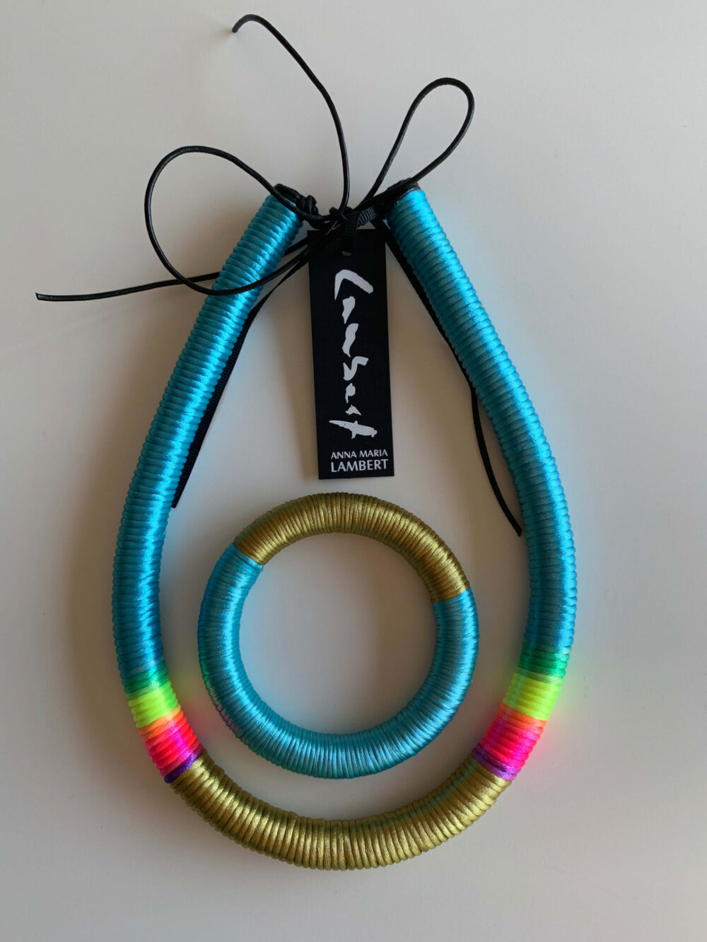Rainbow Necklace by Anna Maria Lambert