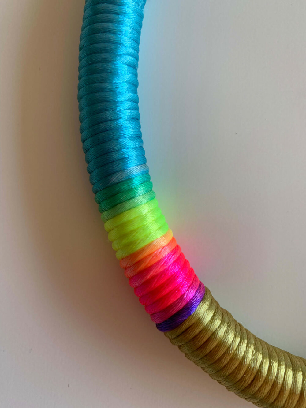 Rainbow Necklace by Anna Maria Lambert