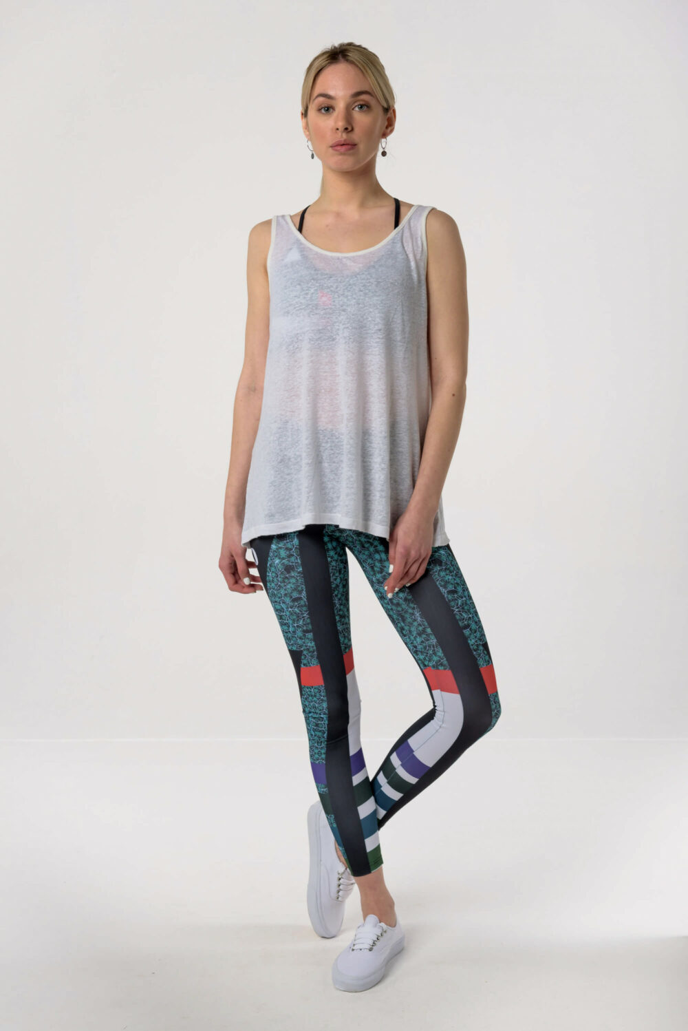 CrossCrew Green Sport Set / Libertee Linen top