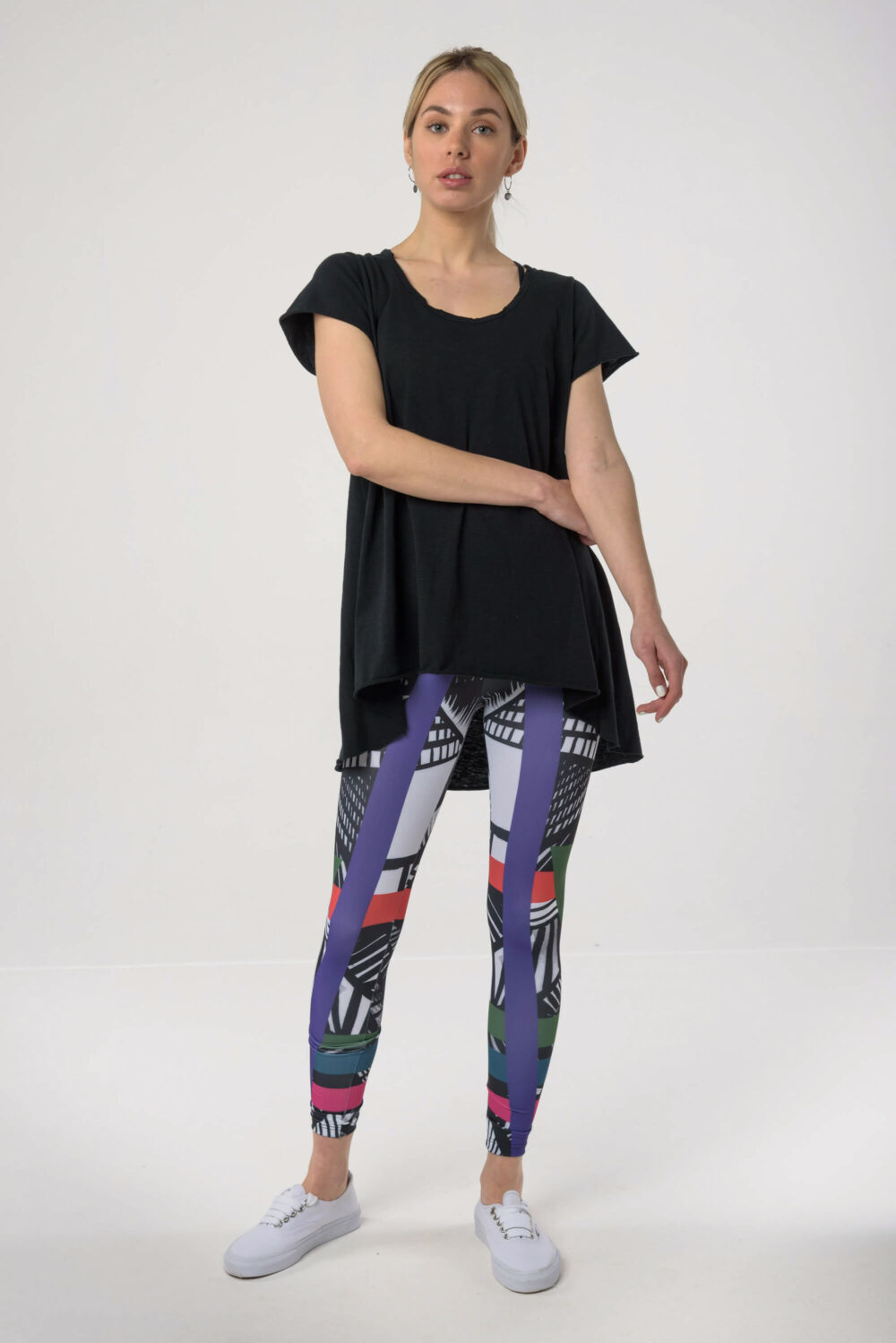 Cross Crew Purple Green Sport Set / Libertee Kate t-shirt