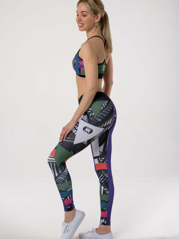 Cross Crew Purple Green Sport Set