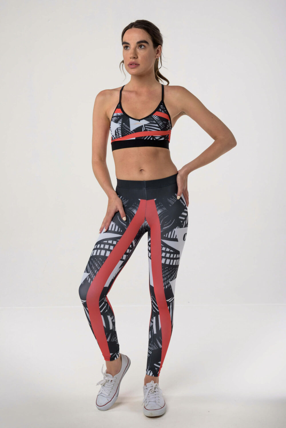 Cross Crew Red Sport Set