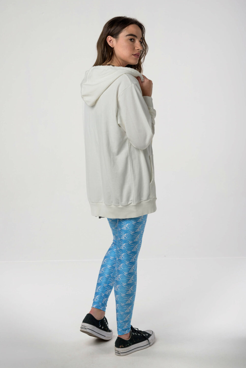 Endalaus Funky hoodie / Heartbeatink Waves leggings