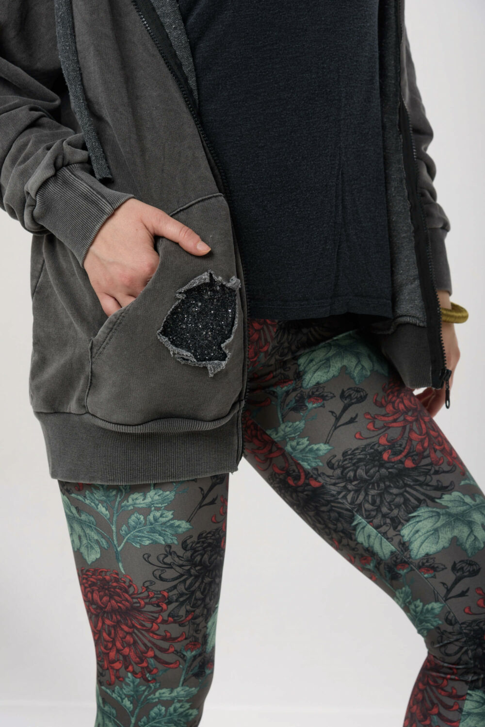 Endalaus Rock Blink hoodie / Heartbeatink Oriental leggings