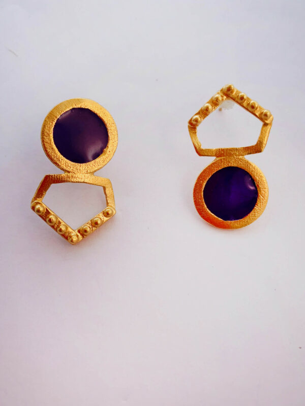 earrings by Katerina Chatzipetraki