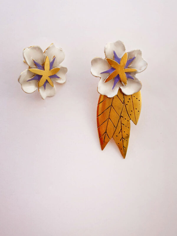 earrings by Katerina Chatzipetraki