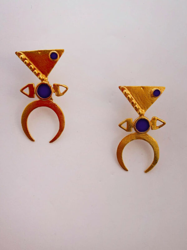 earrings by Katerina Chatzipetraki