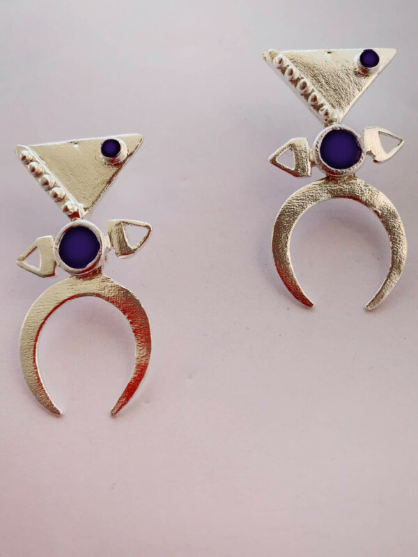 earrings by Katerina Chatzipetraki