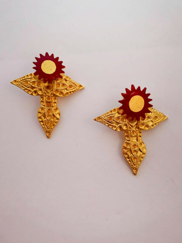 earrings by Katerina Chatzipetraki