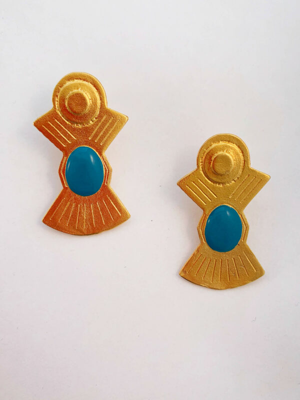 earrings by Katerina Chatzipetraki