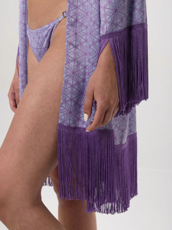 Heartbeatink Lilac Kimono