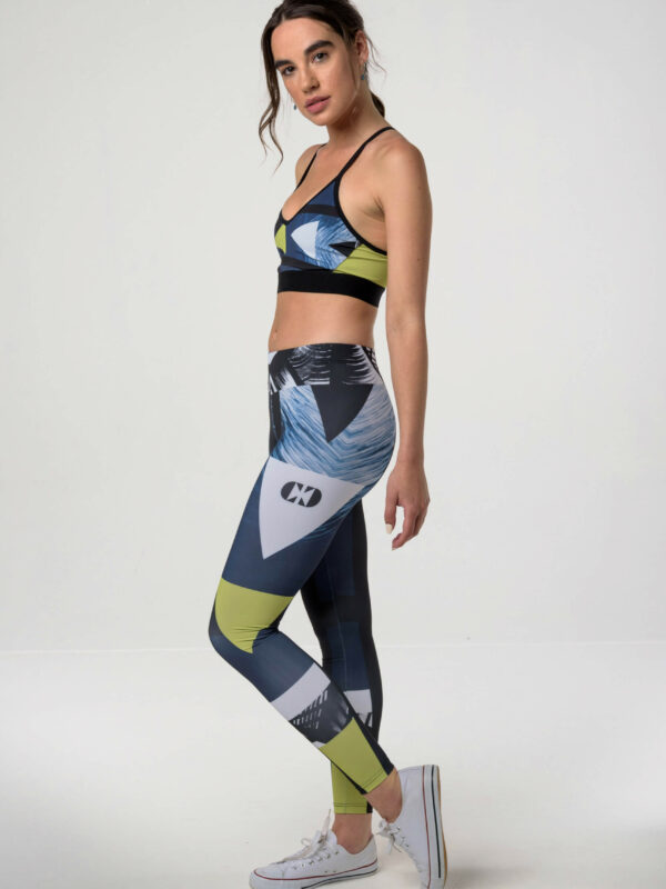 Cross Crew Sea Blue Sport Bra