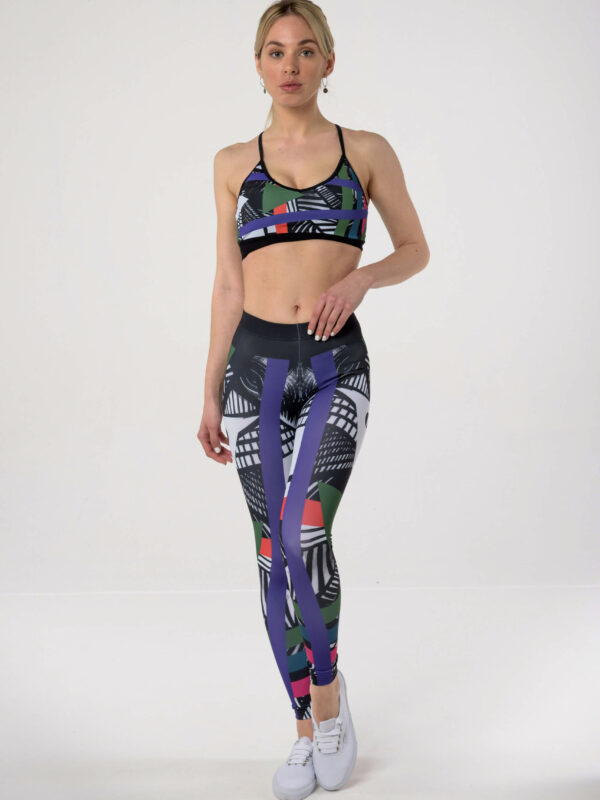 Cross Crew Purple Green Sport Set