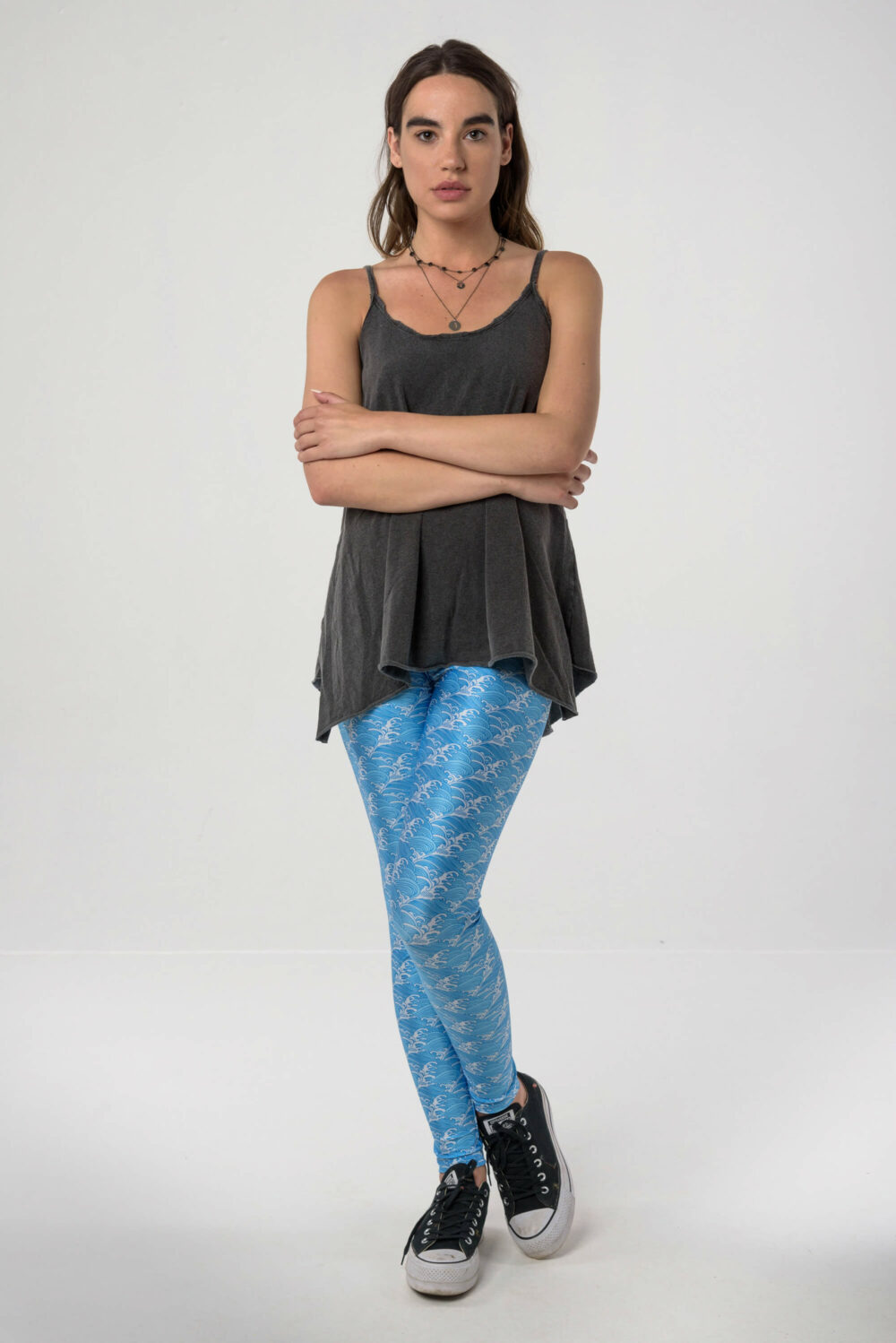 Heartbeatink Waves Leggings / Libertee Patty strap top
