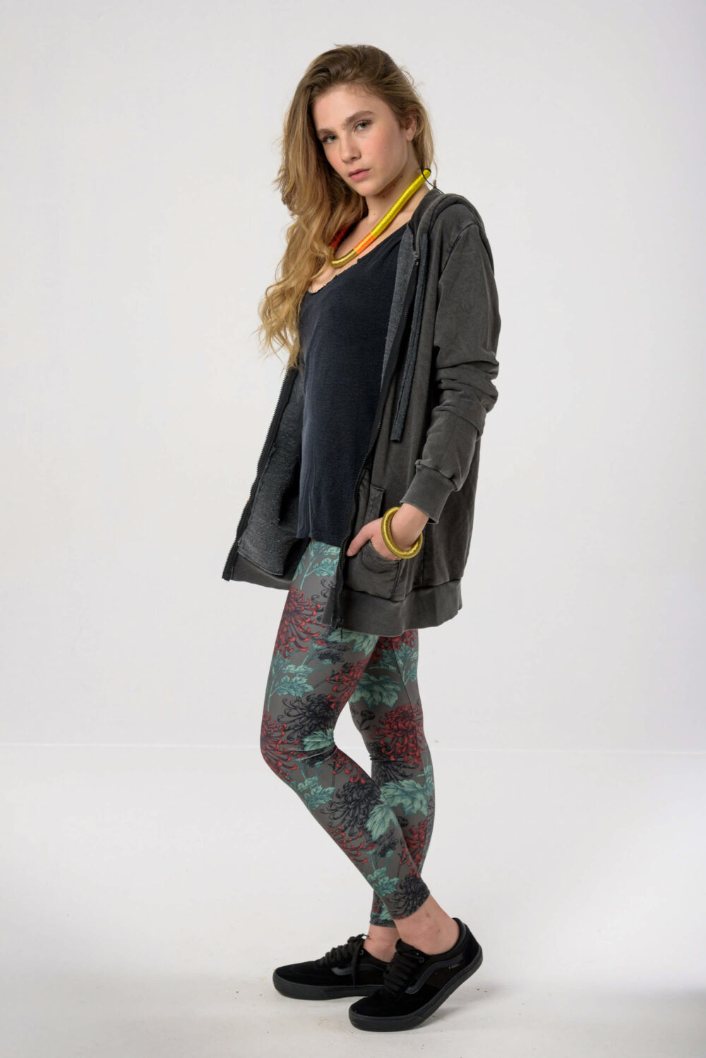 Endalaus Rock Blink hoodie / Heartbeatink Oriental leggings