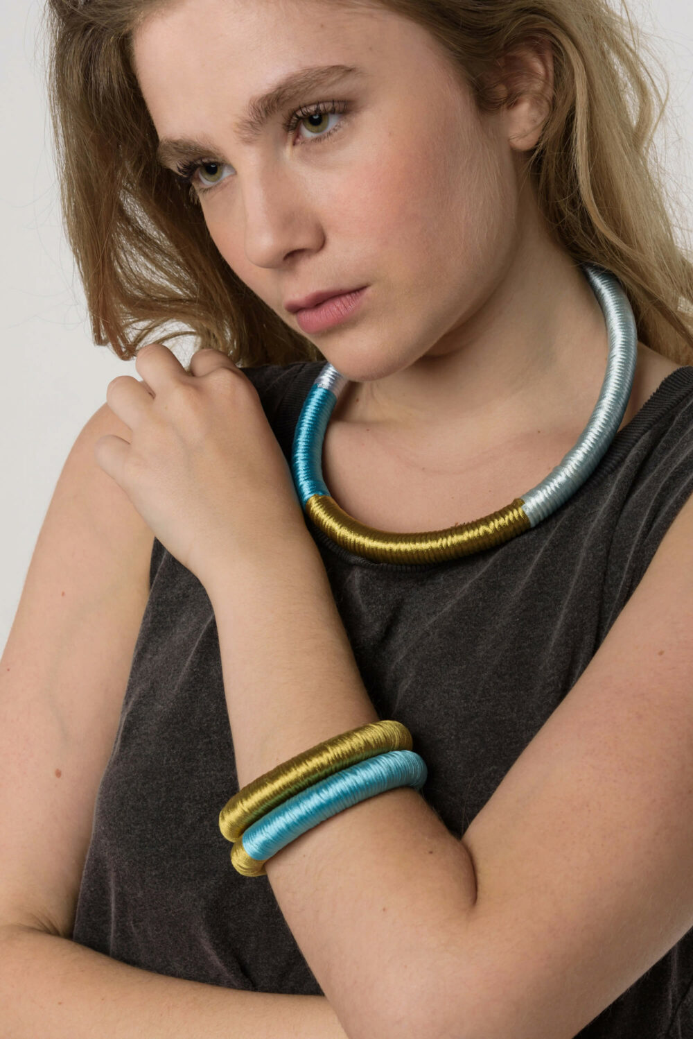 Ourania Necklace Bracelet by Anna Maria Lambert