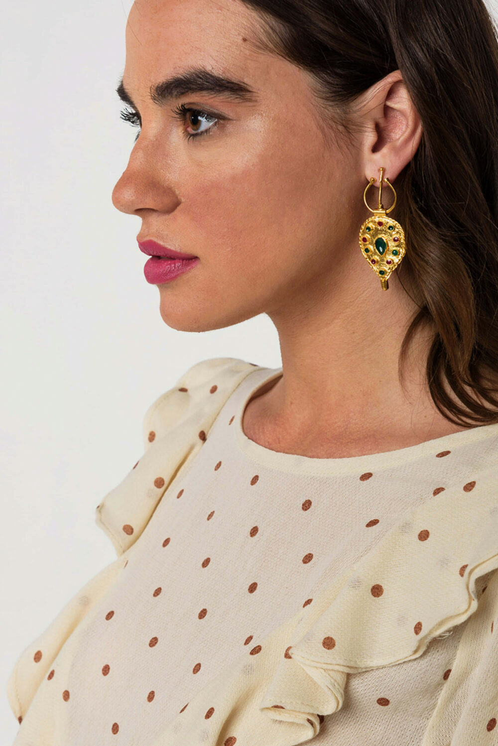 earrings by Katerina Chatzipetraki