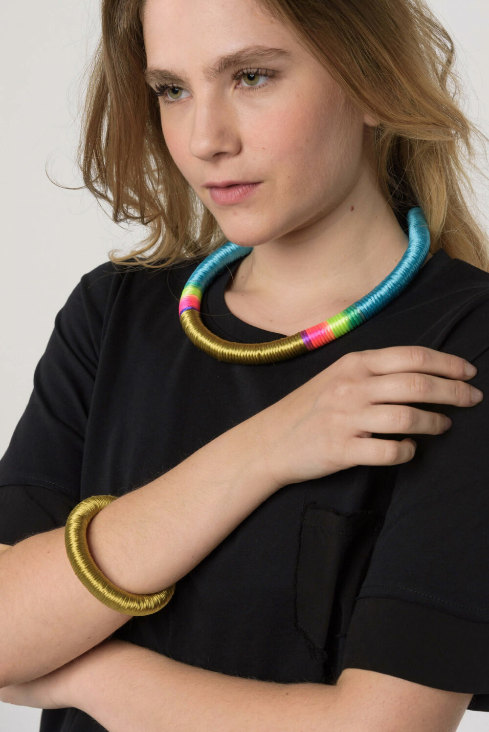 Rainbow Necklace by Anna Maria Lambert