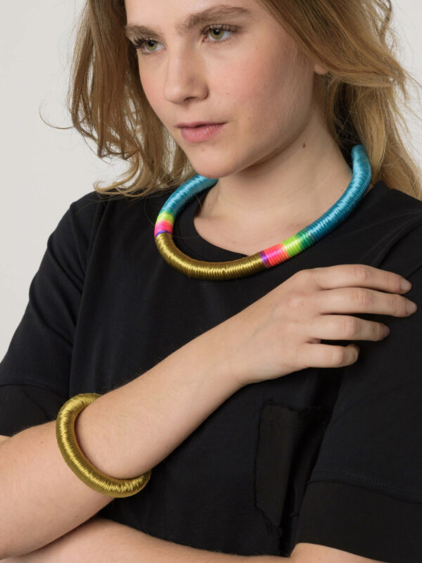 Rainbow Necklace by Anna Maria Lambert
