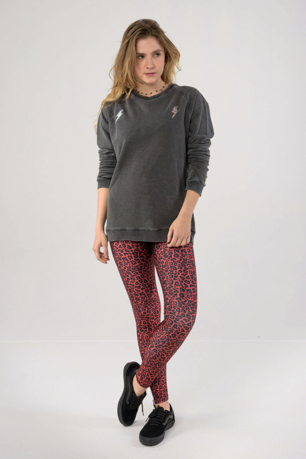 Heartbeatink The Animal Series Leggings / Endalaus Thunder sweatshirt