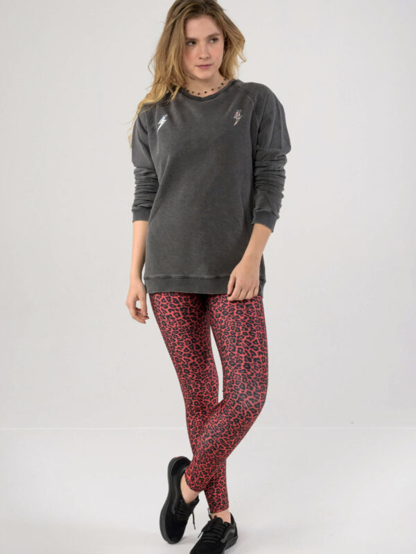 Heartbeatink The Animal Series Leggings / Endalaus Thunder sweatshirt