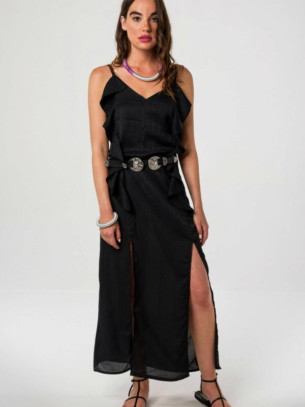 Peppermint Black Slip Dress by Mallory / NV Plesti