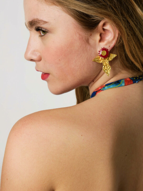earrings by Katerina Chatzipetraki