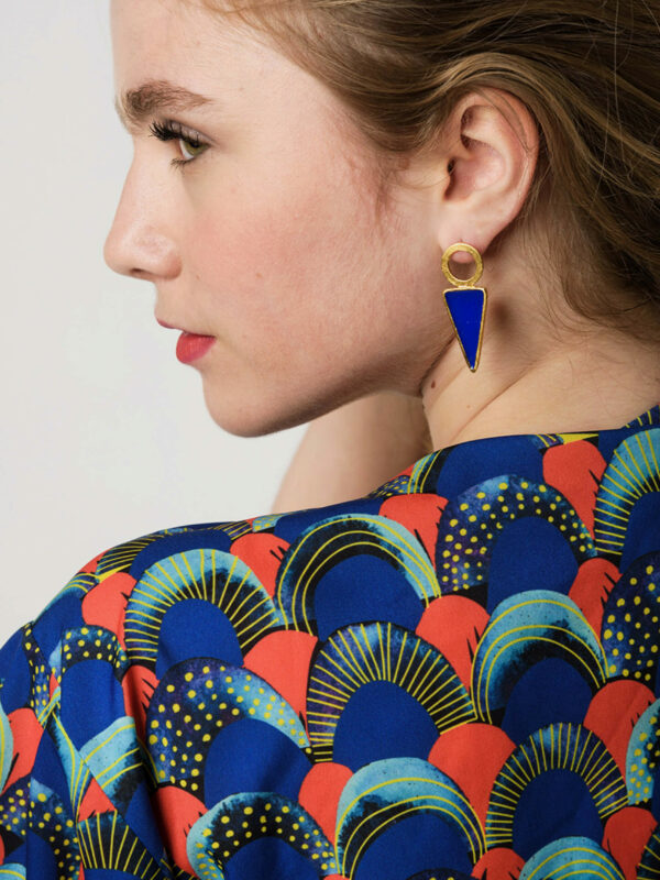 earrings by Katerina Chatzipetraki