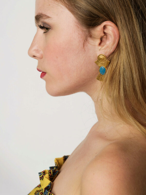 earrings by Katerina Chatzipetraki