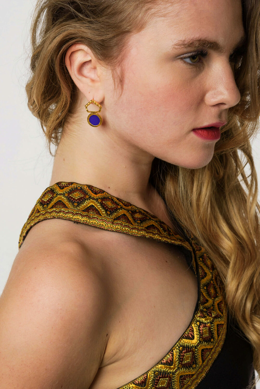 earrings by Katerina Chatzipetraki